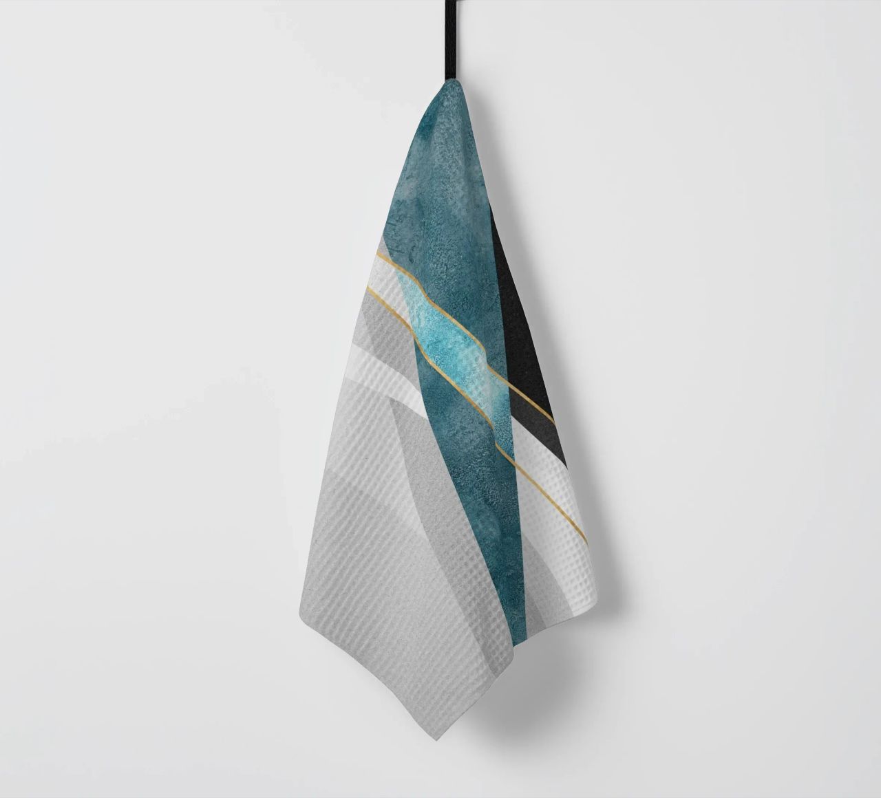 geometric abstract canovaccio da cucina da vintageshop