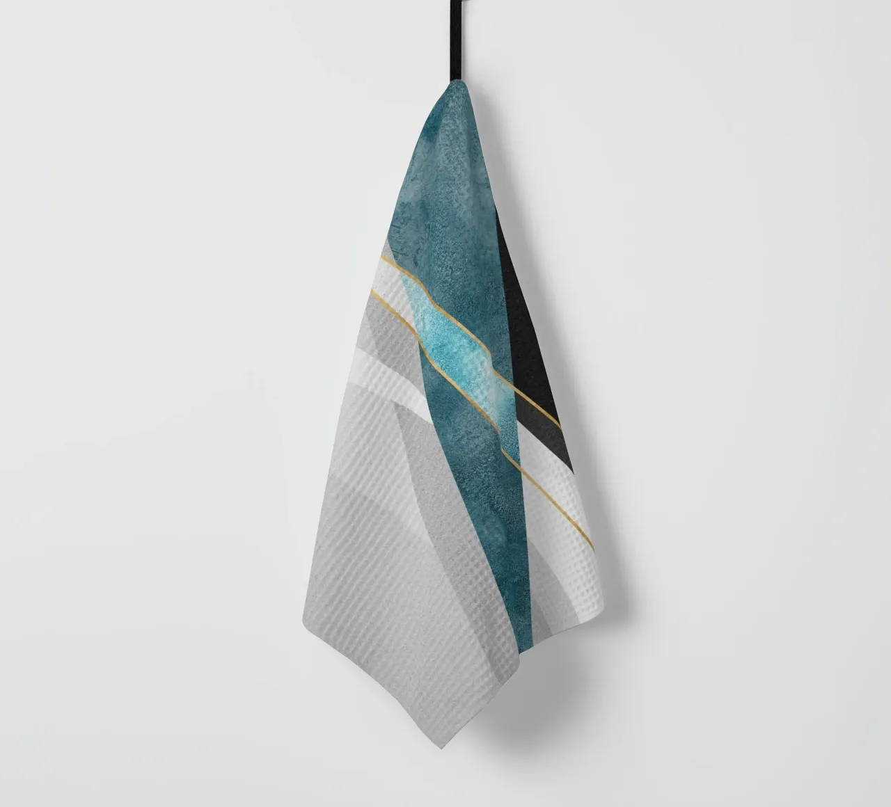geometric abstract torchon de vintageshop
