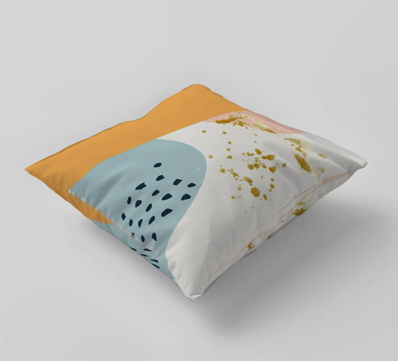 colorful minimalist abstract cuscino da vintageshop