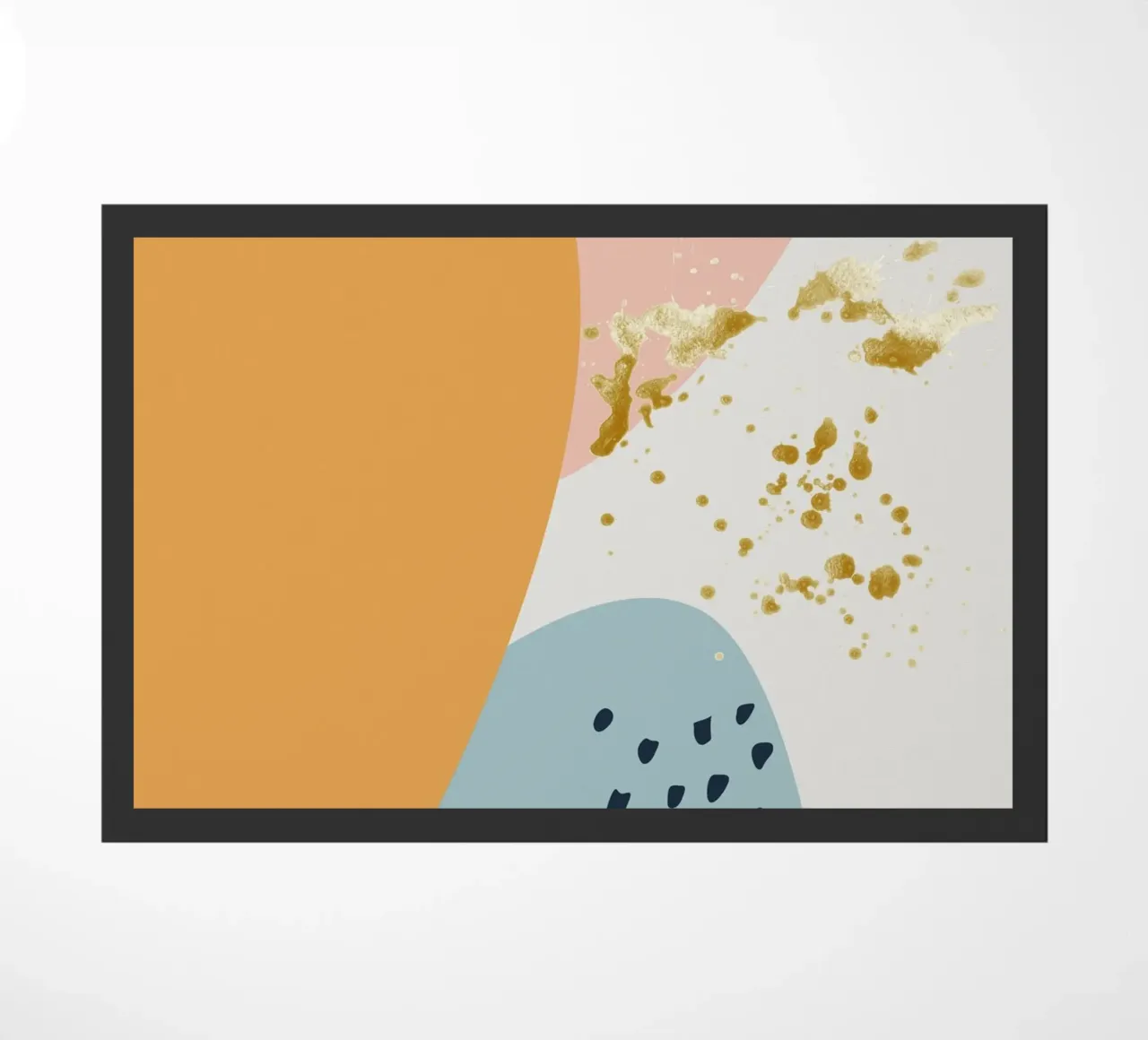 colorful minimalist abstract zerbino da vintageshop
