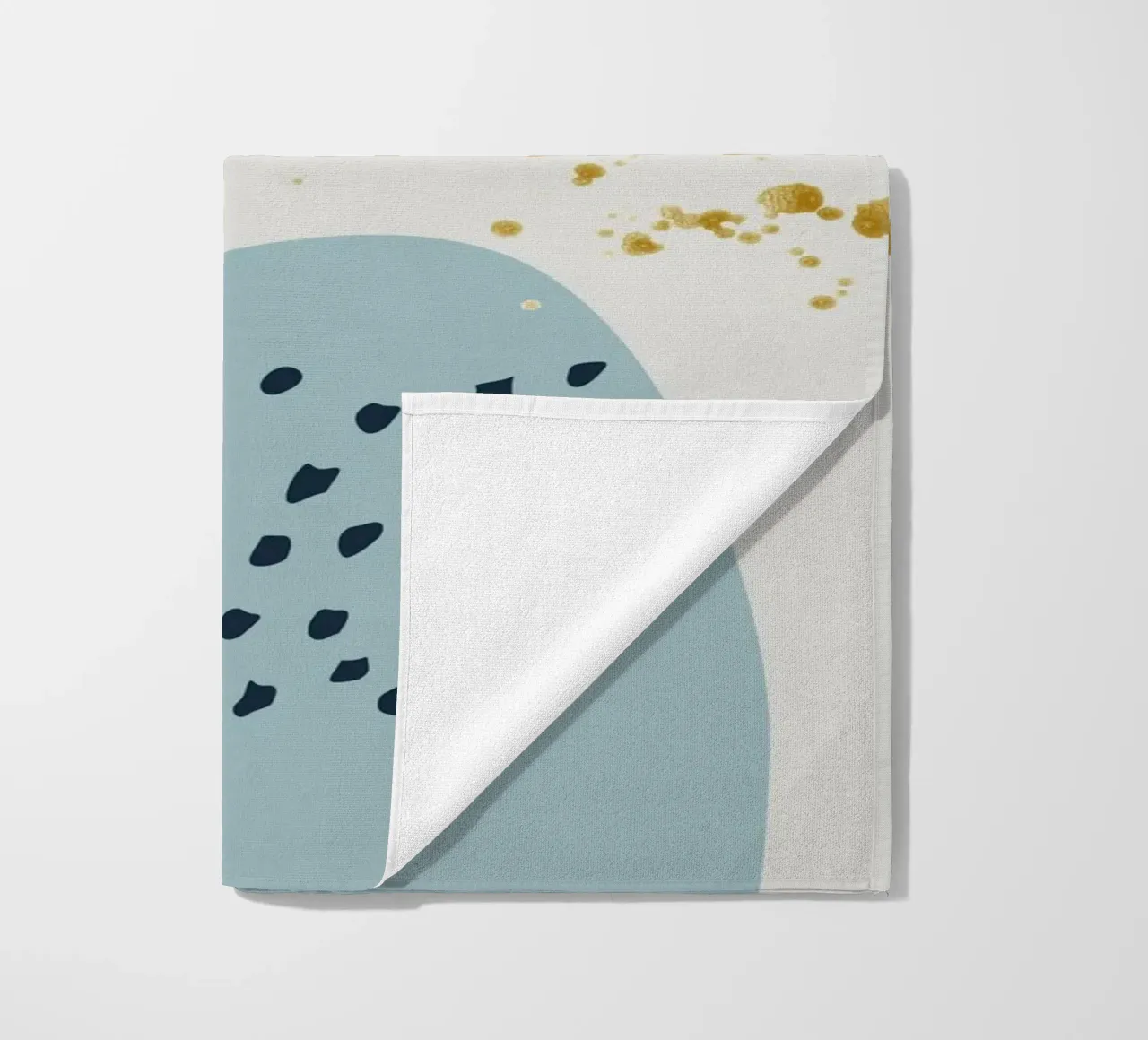 colorful minimalist abstract telo mare da vintageshop