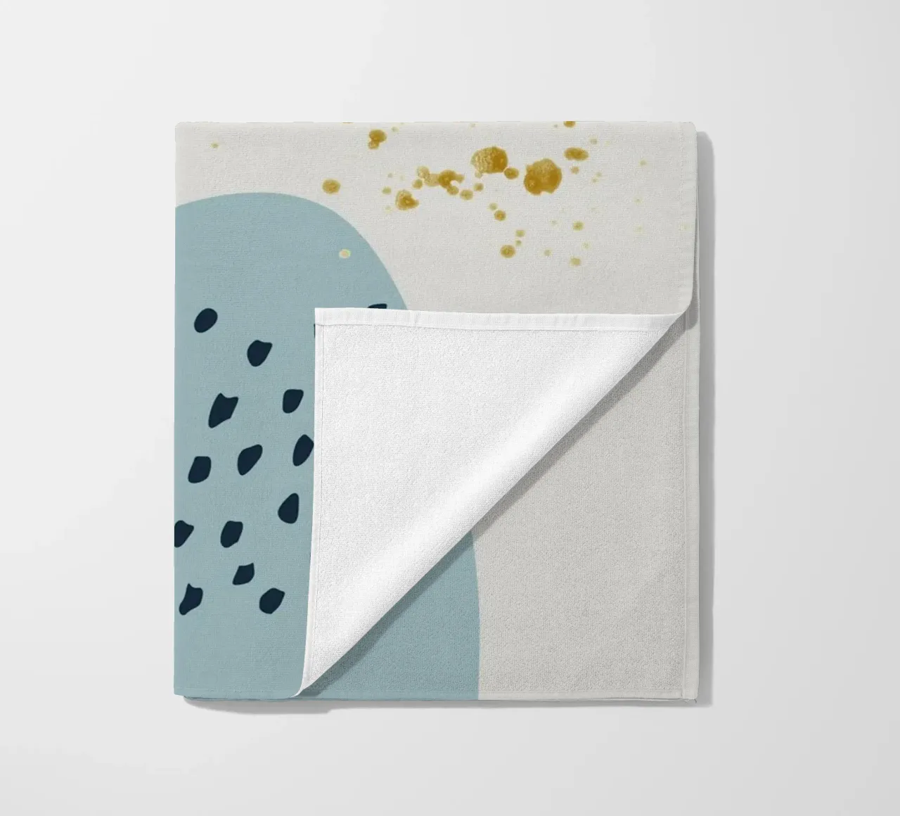 colorful minimalist abstract telo mare da vintageshop