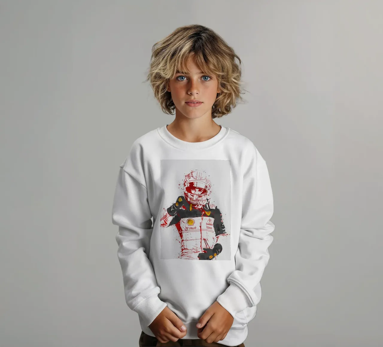 Charles Leclerc felpa bambino da tenten