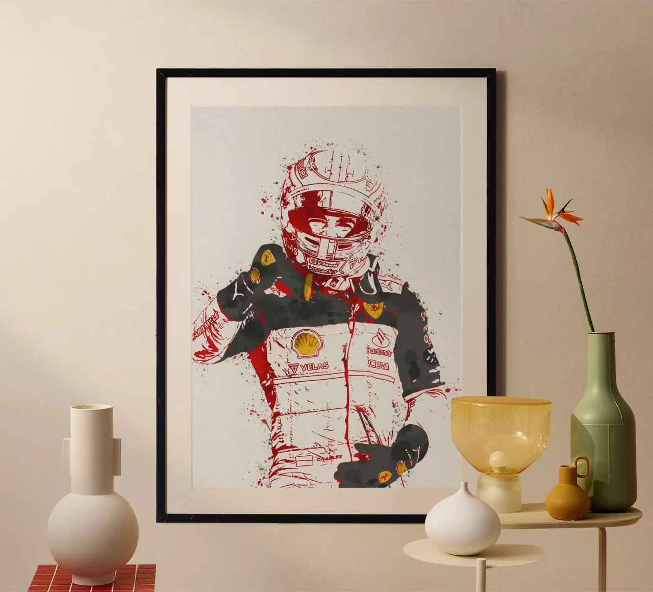 Charles Leclerc carta hahnemühle da tenten