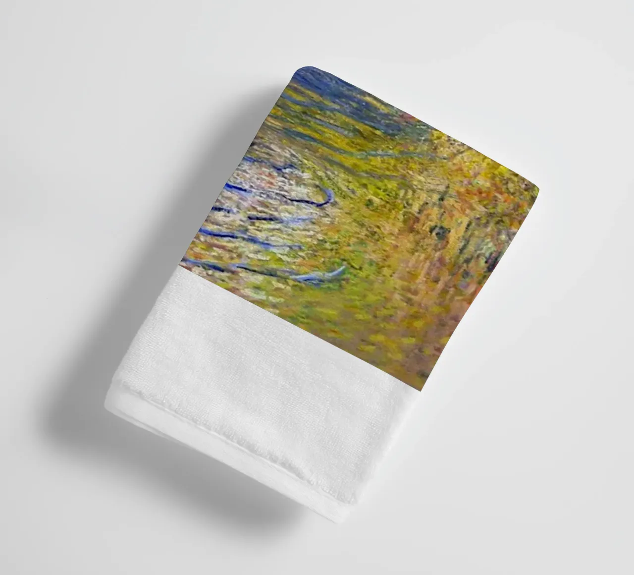 canards dans l'eau étang près de la maison de briques claude monet serviette de bain de belong shop