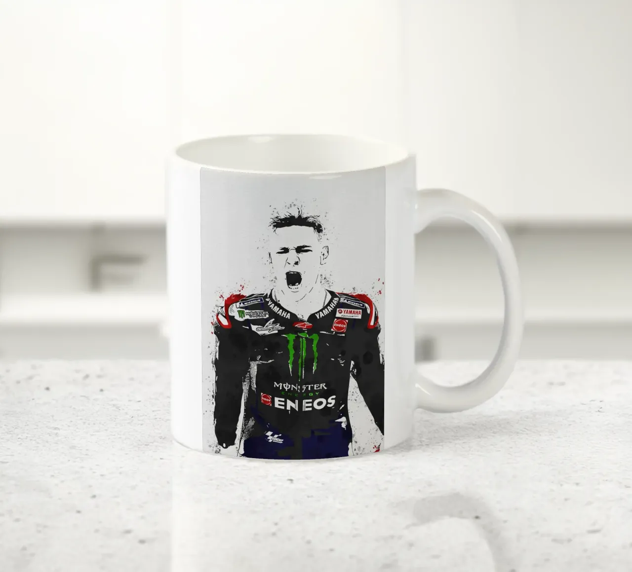 Fabio Quartararo tazza in ceramica da tenten