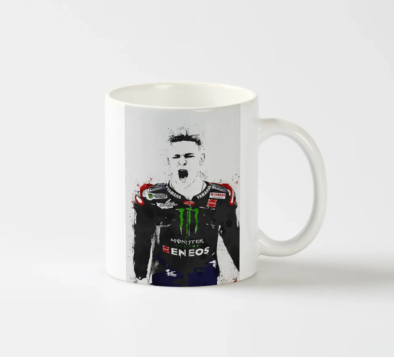 Fabio Quartararo tazza in ceramica da tenten