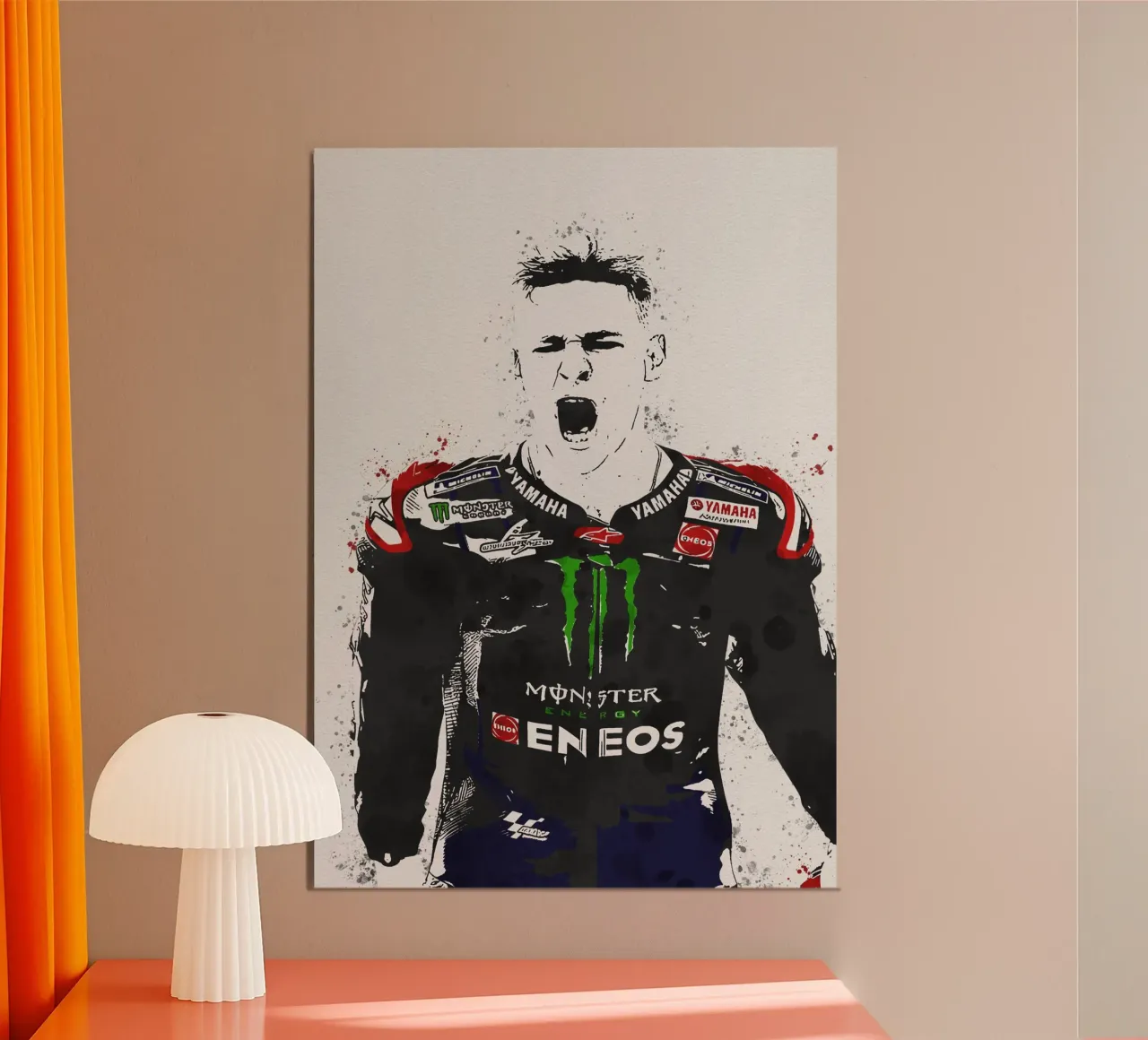 Fabio Quartararo alluminio dibond da tenten