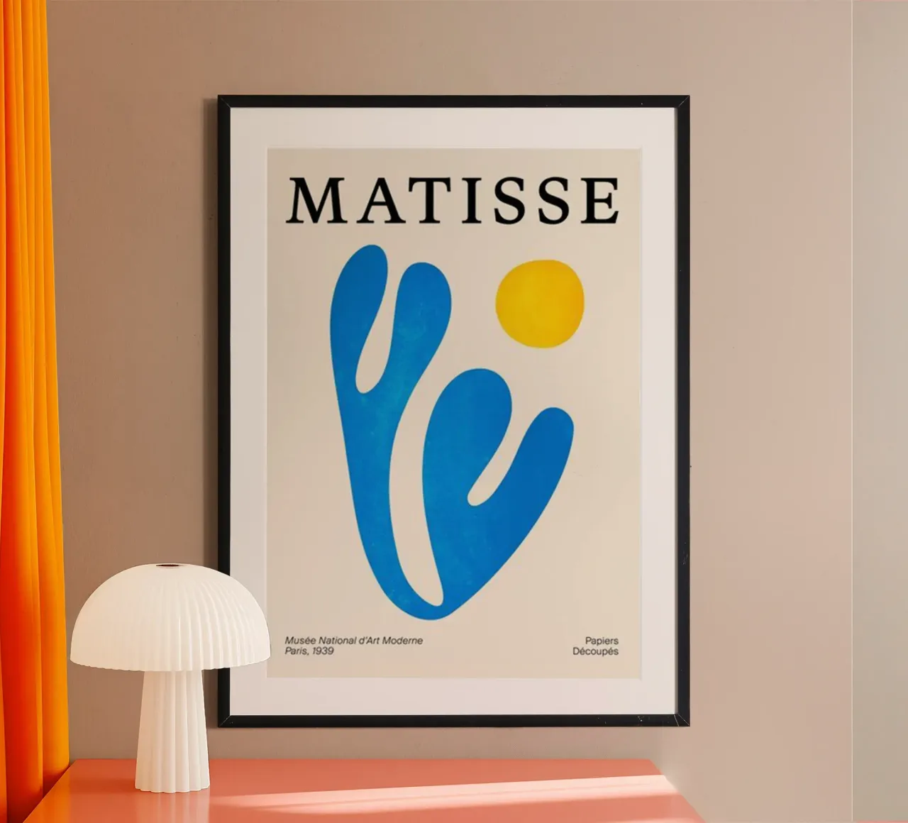 planten en zon poster van sazkia art