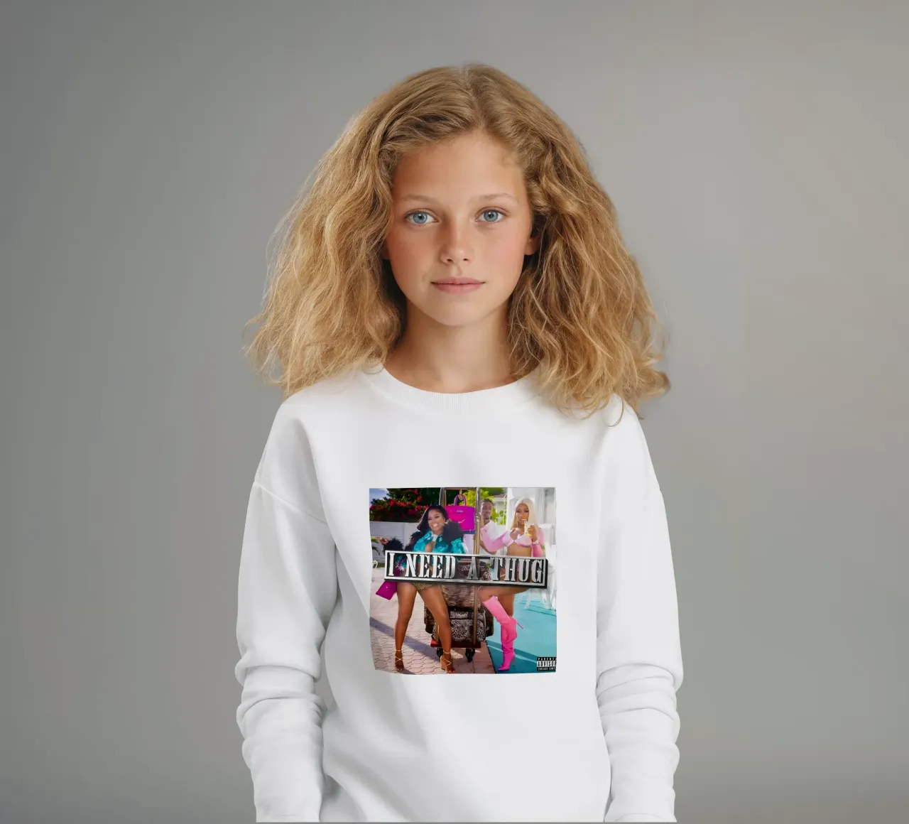 Ho bisogno di un teppista felpa bambino da Natasha Shop