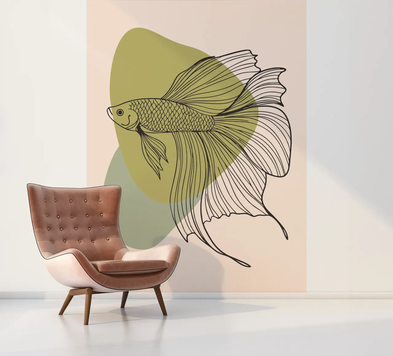 Fishes photo wallpaper by RELAXING TOUCH