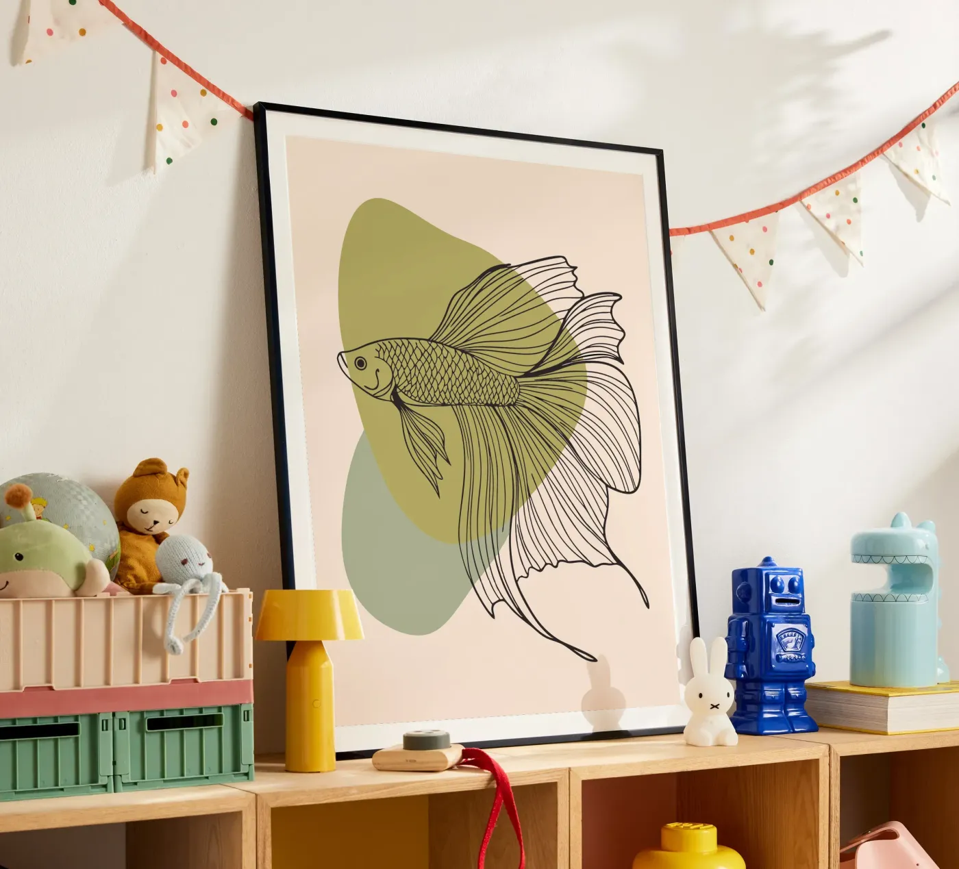Fishes poster by RELAXING TOUCH
