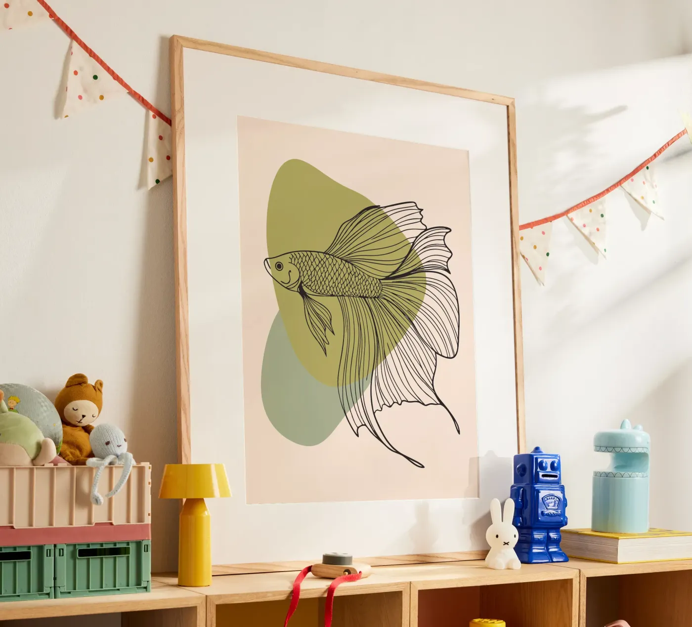 Fishes poster by RELAXING TOUCH