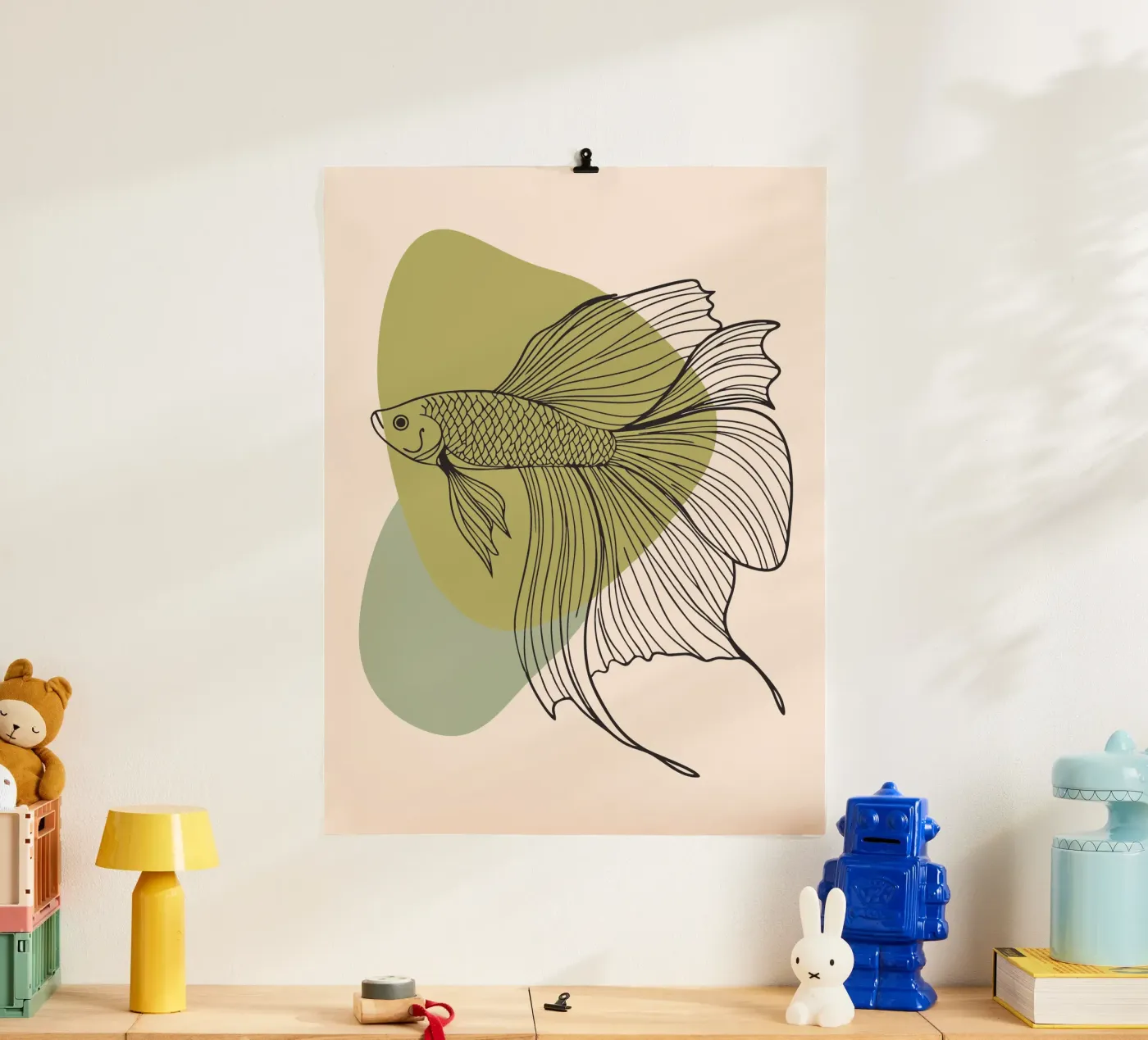 Fishes poster by RELAXING TOUCH