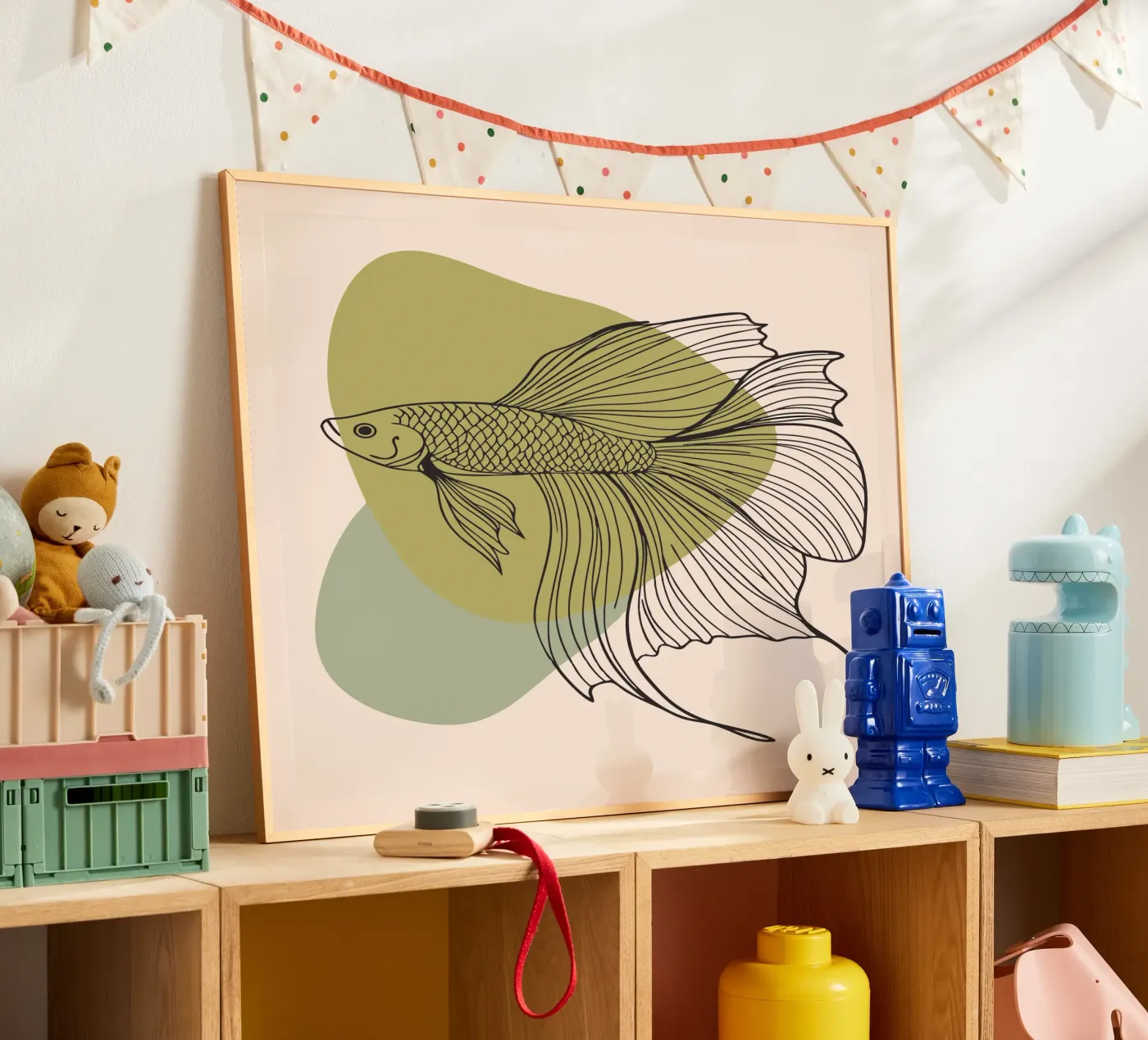 Fishes poster by RELAXING TOUCH
