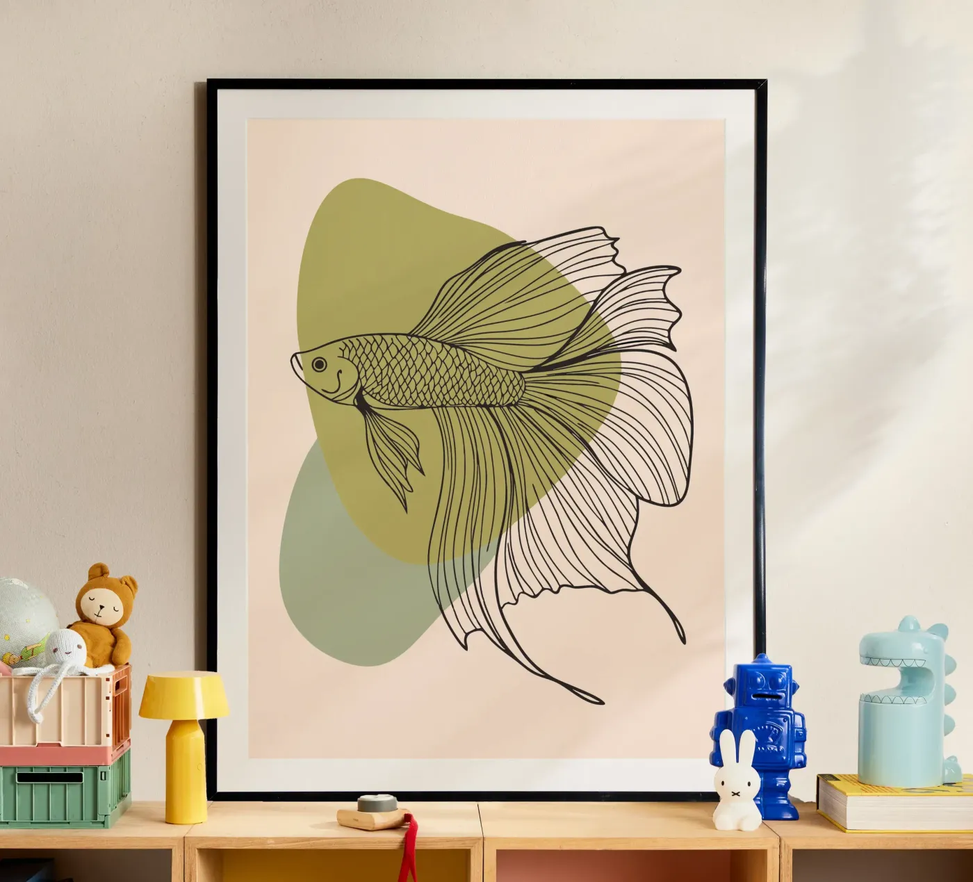 Fishes poster by RELAXING TOUCH