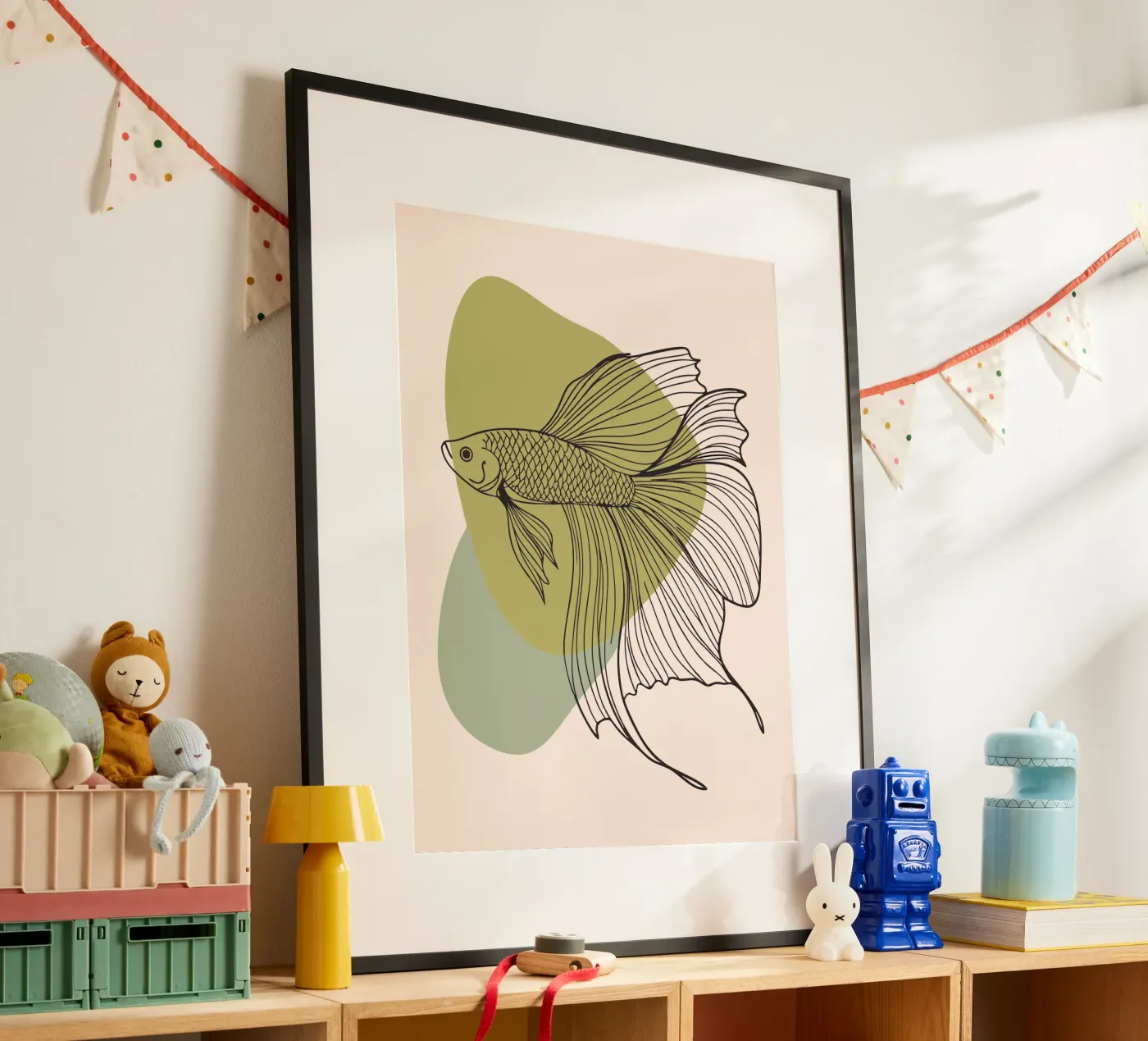 Fishes poster by RELAXING TOUCH