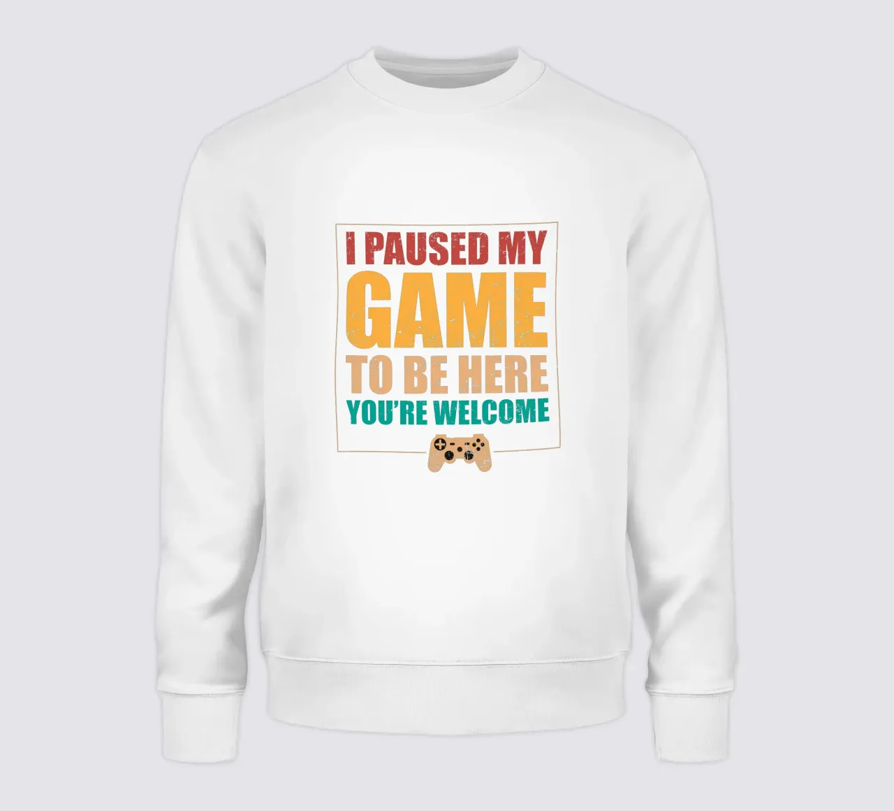 I paused my game to be here, you're welcome. felpa da edsonramosart