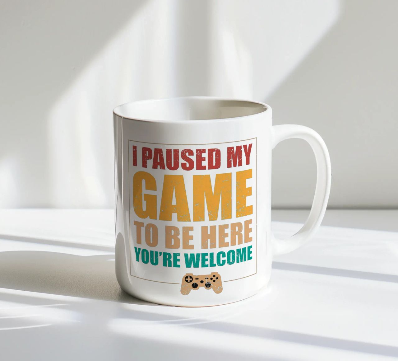 I paused my game to be here, you're welcome. tazza in ceramica da edsonramosart