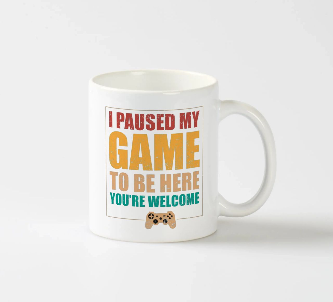 I paused my game to be here, you're welcome. tazza in ceramica da edsonramosart