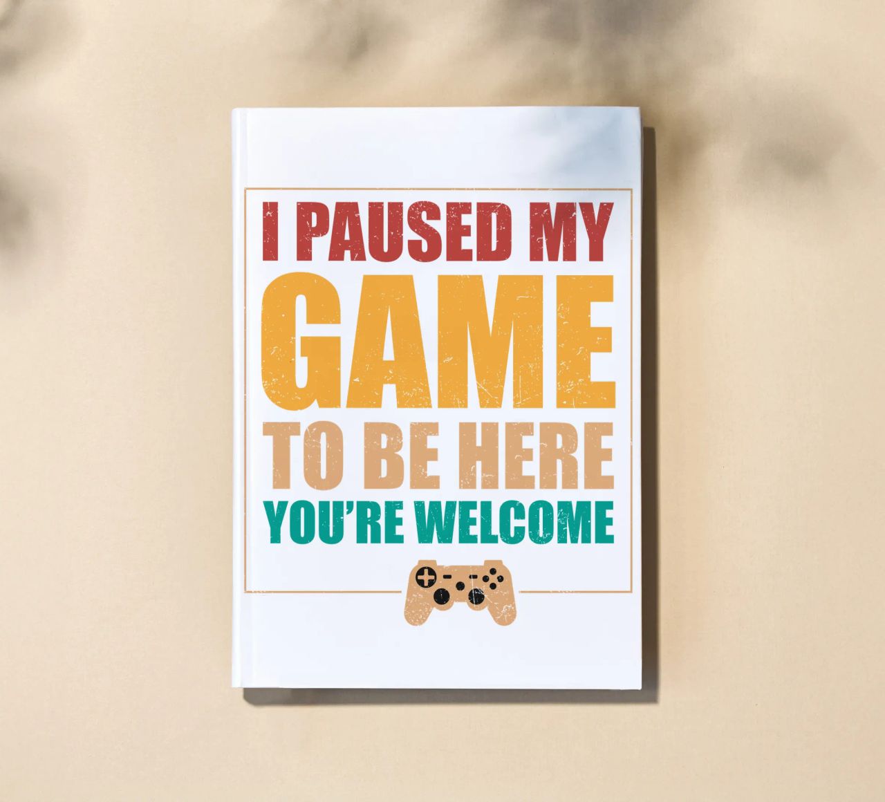 I paused my game to be here, you're welcome. carnet de notes de edsonramosart