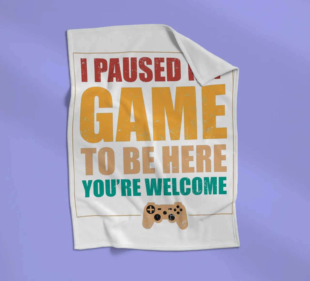I paused my game to be here, you're welcome. coperta in pile da edsonramosart