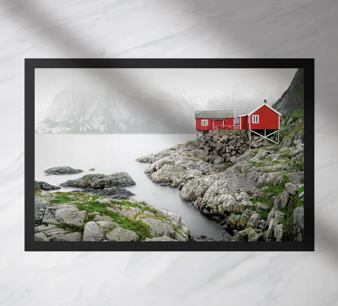 Hamnøy Study 4 doormat by Håggard Photography | Ronny Behnert