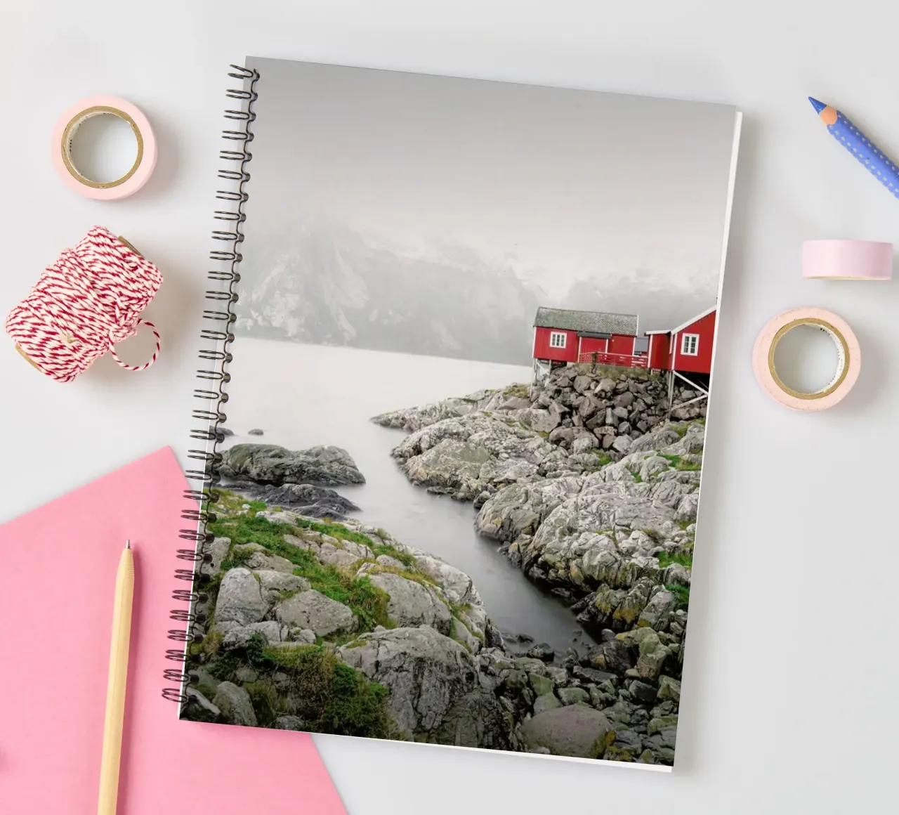 Hamnøy Study 4 spiral notebook by Håggard Photography | Ronny Behnert