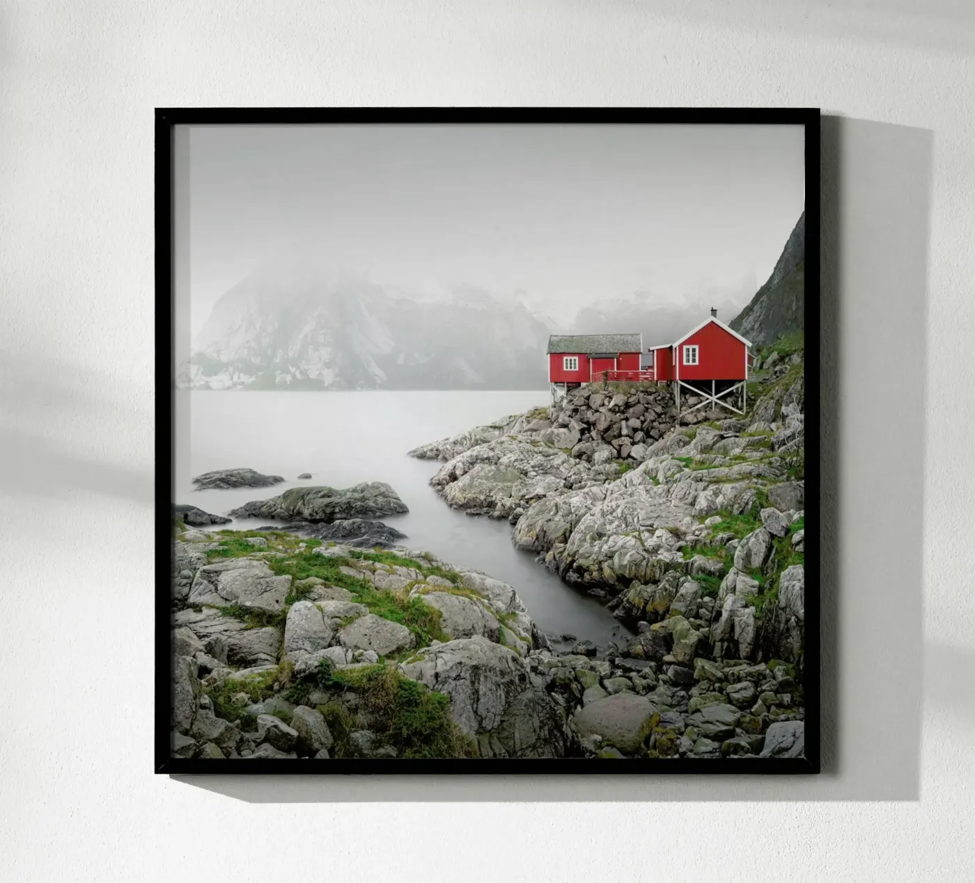 Hamnøy Study 4 Poster von Håggard Photography | Ronny Behnert