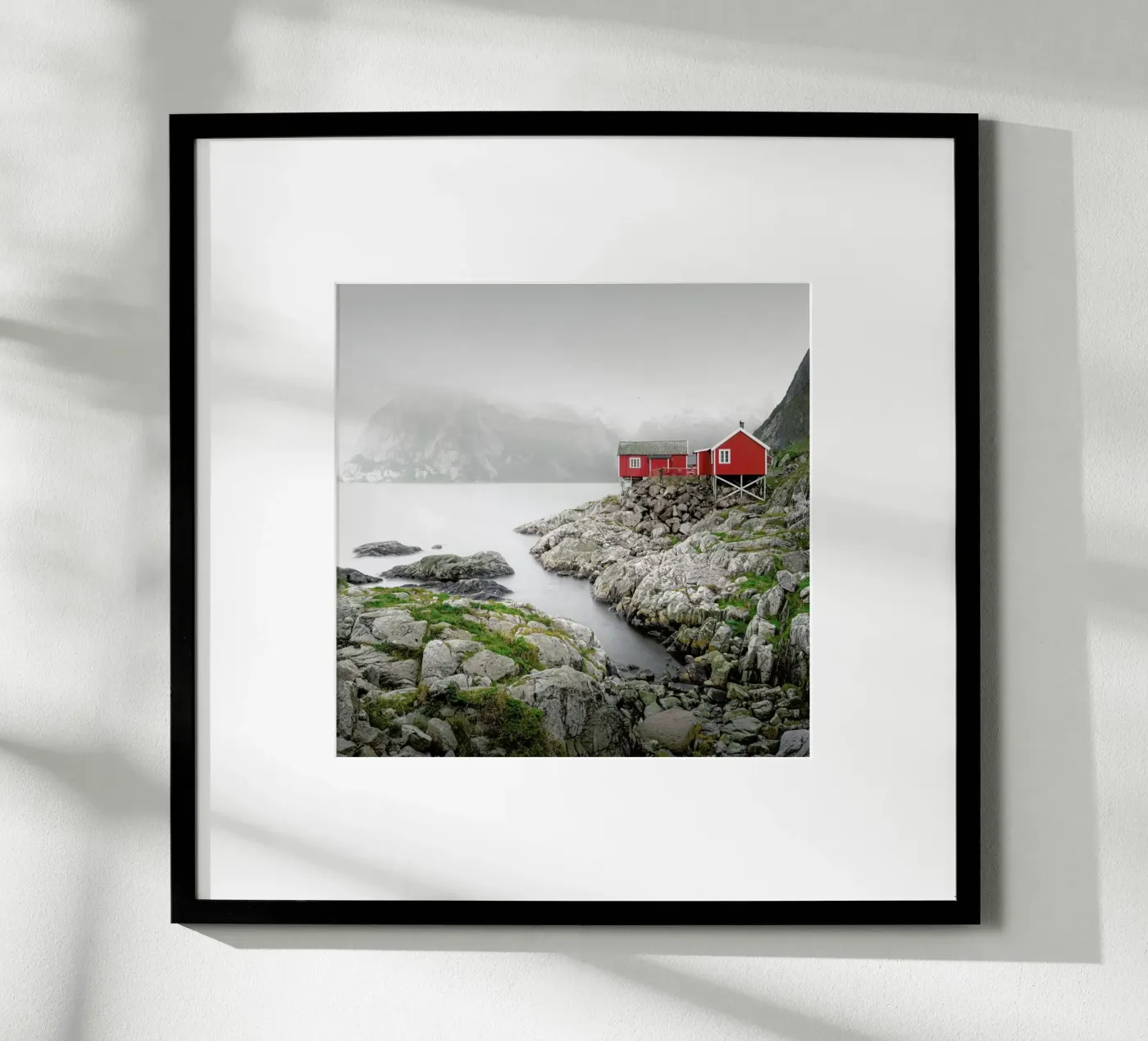 Hamnøy Study 4 Poster von Håggard Photography | Ronny Behnert