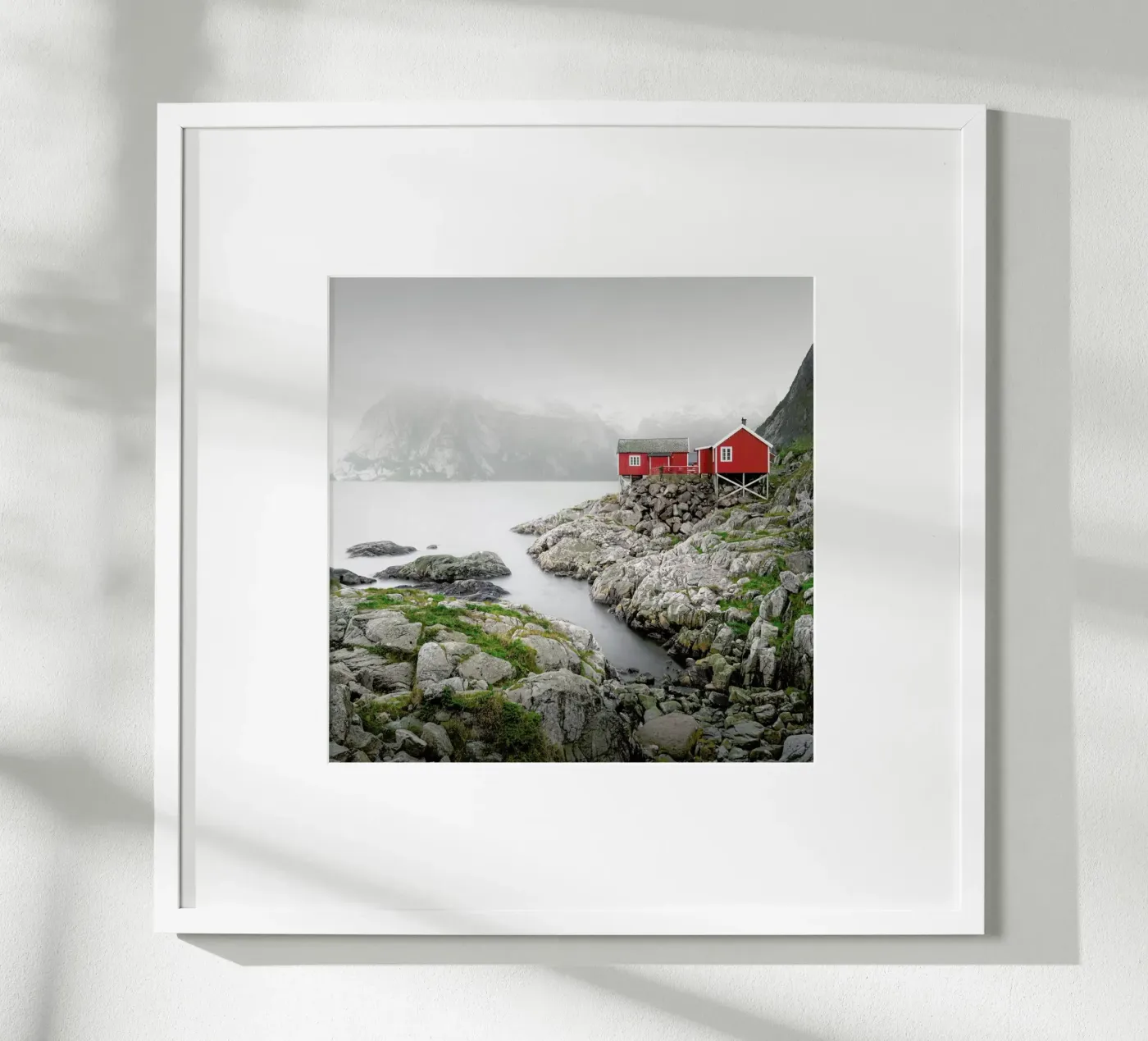 Hamnøy Study 4 Poster von Håggard Photography | Ronny Behnert