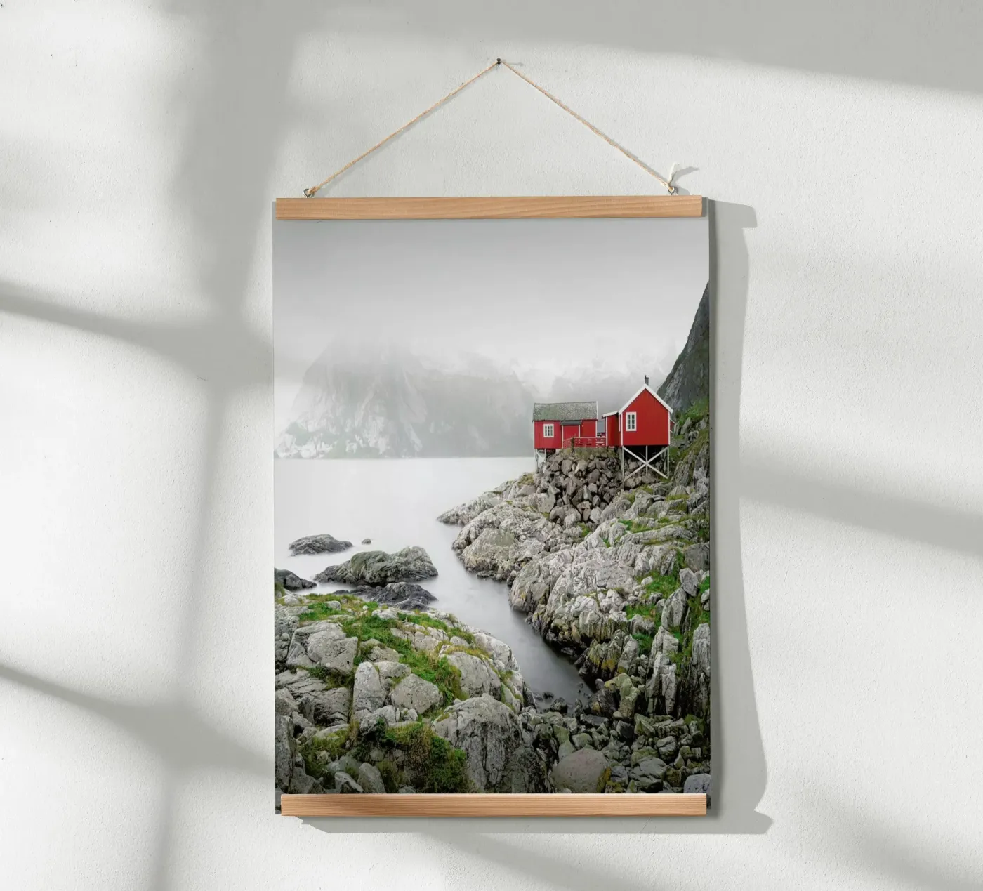 Hamnøy Study 4 Poster von Håggard Photography | Ronny Behnert