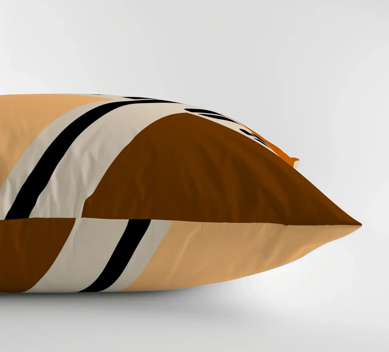 Dynamics of the surface - Bauhaus composition decorative cushion by Casa Calm