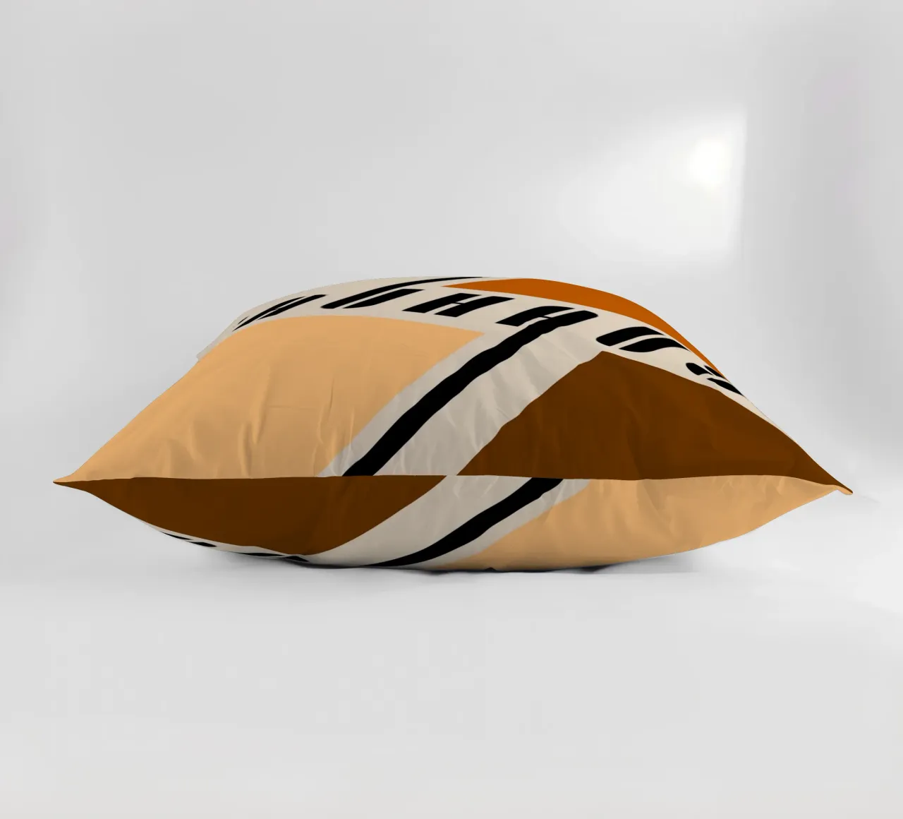 Dynamics of the surface - Bauhaus composition decorative cushion by Casa Calm