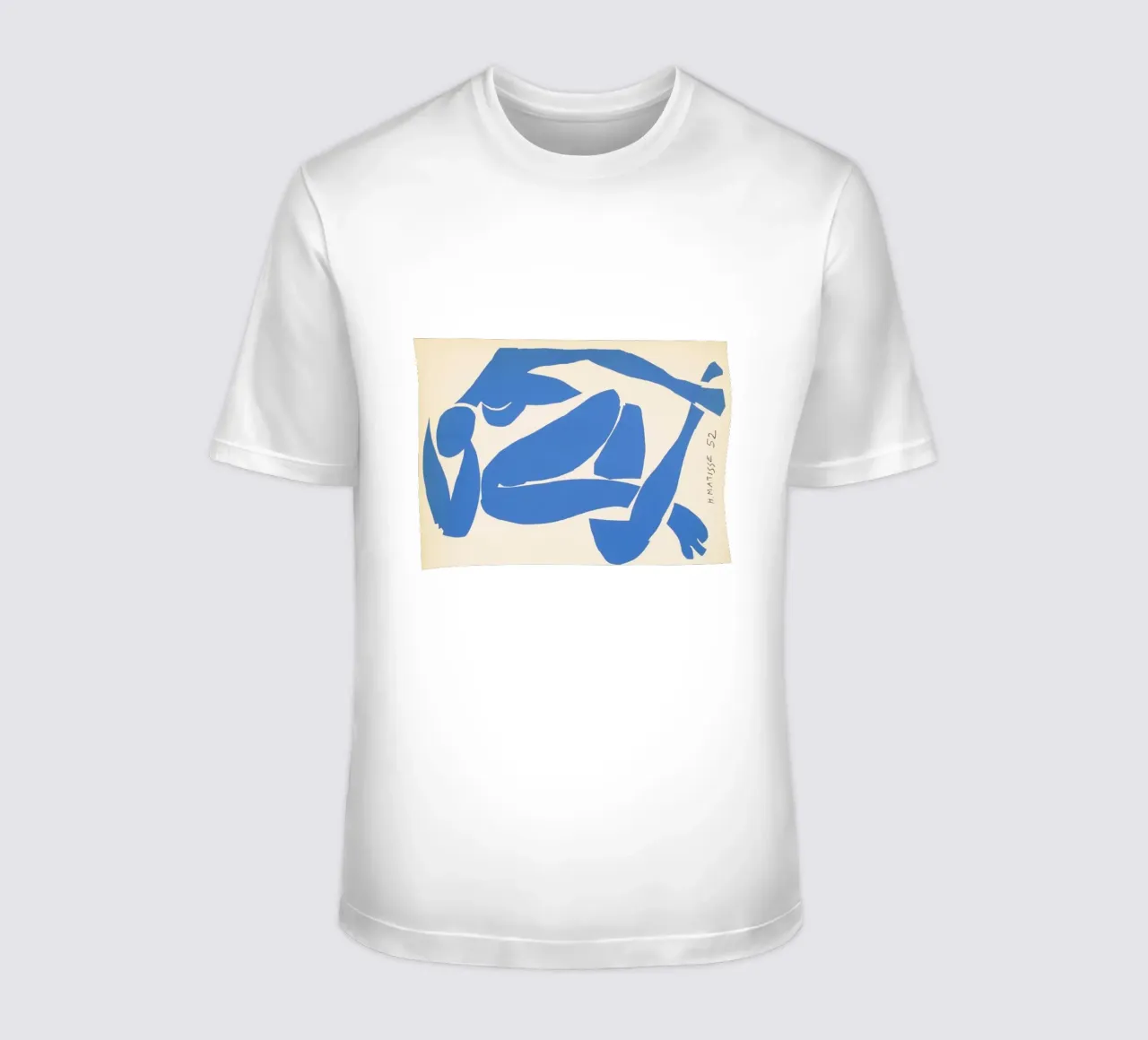 Silhouette einer sitzenden Pose T-Shirt von sazkia art