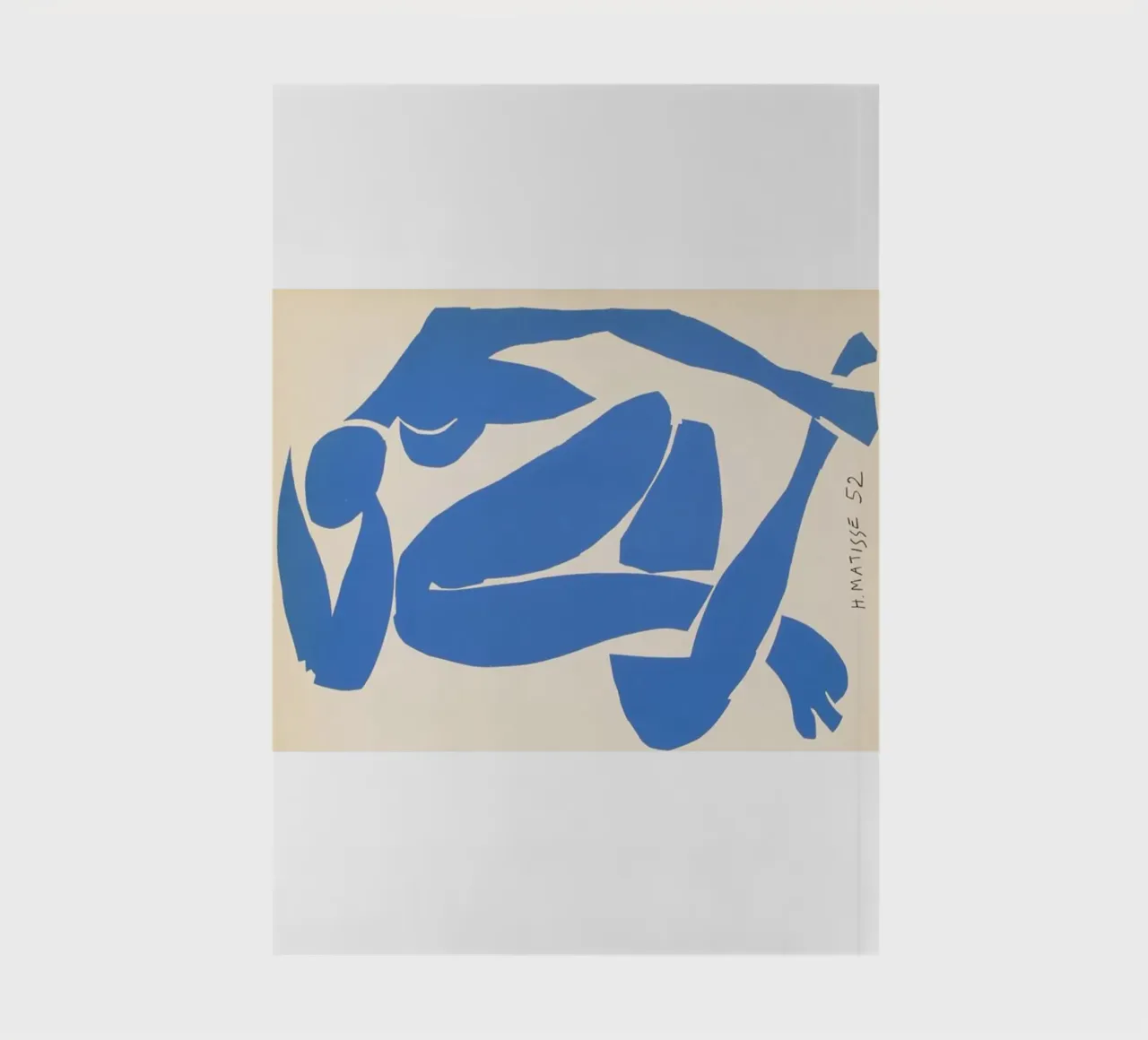 silhouette of sitting pose notebook by sazkia art