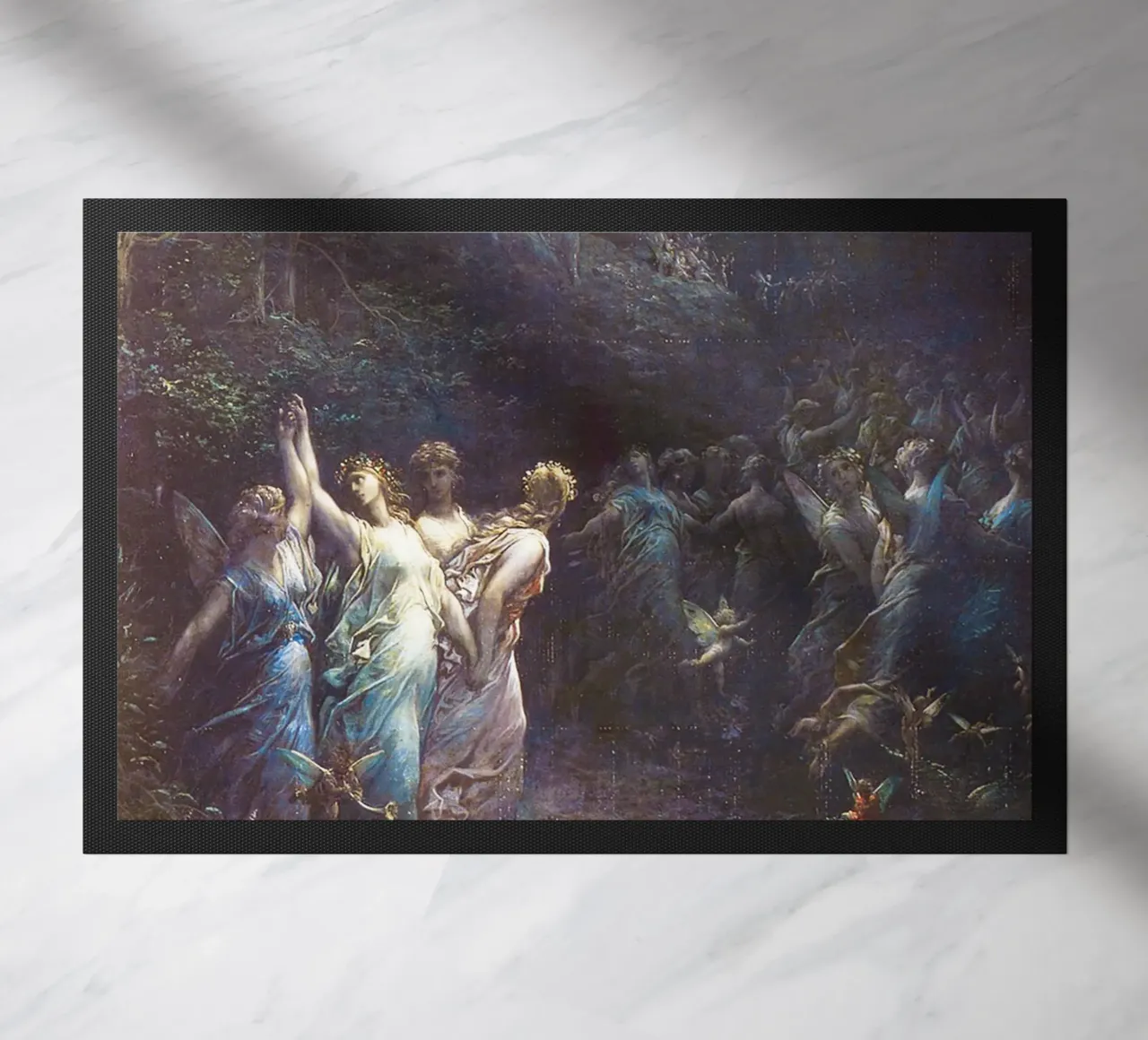Sogno di una notte di mezza estate di Gustave Doré zerbino da Venus Art