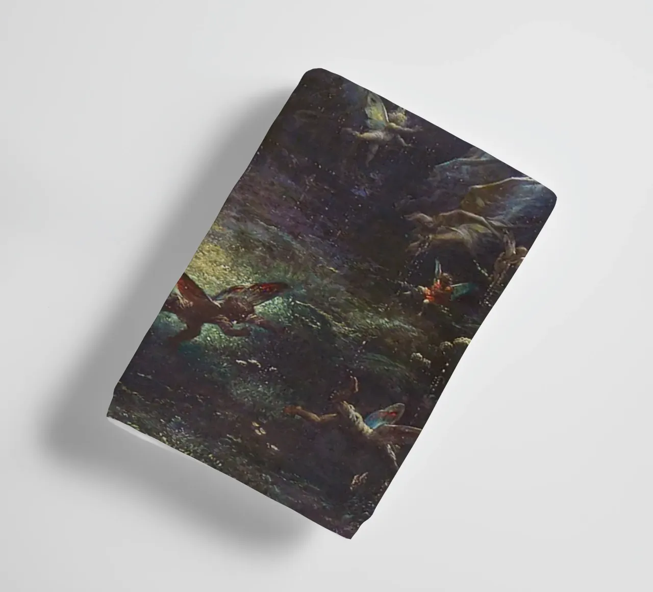 Sogno di una notte di mezza estate di Gustave Doré asciugamano da bagno da Venus Art