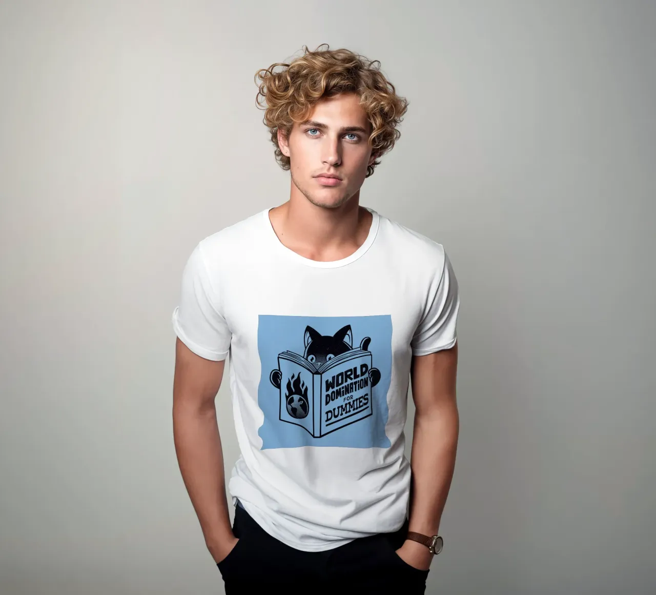 World Domination For Beginners t-shirt da Tobe Fonseca