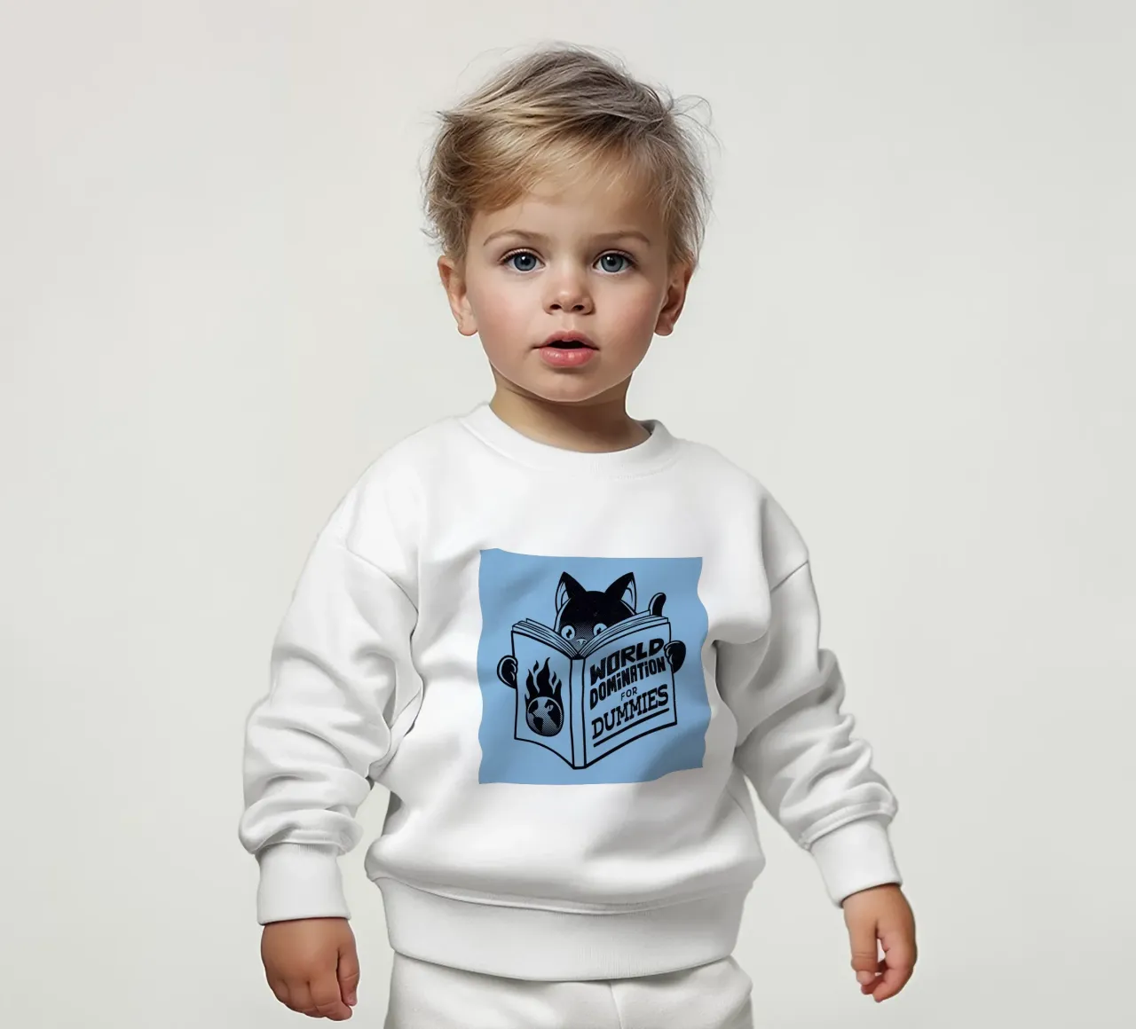 World Domination For Beginners felpa neonato da Tobe Fonseca