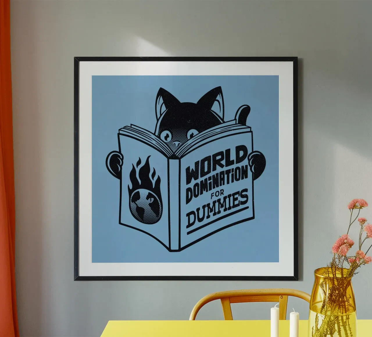 World Domination For Beginners carta hahnemühle da Tobe Fonseca