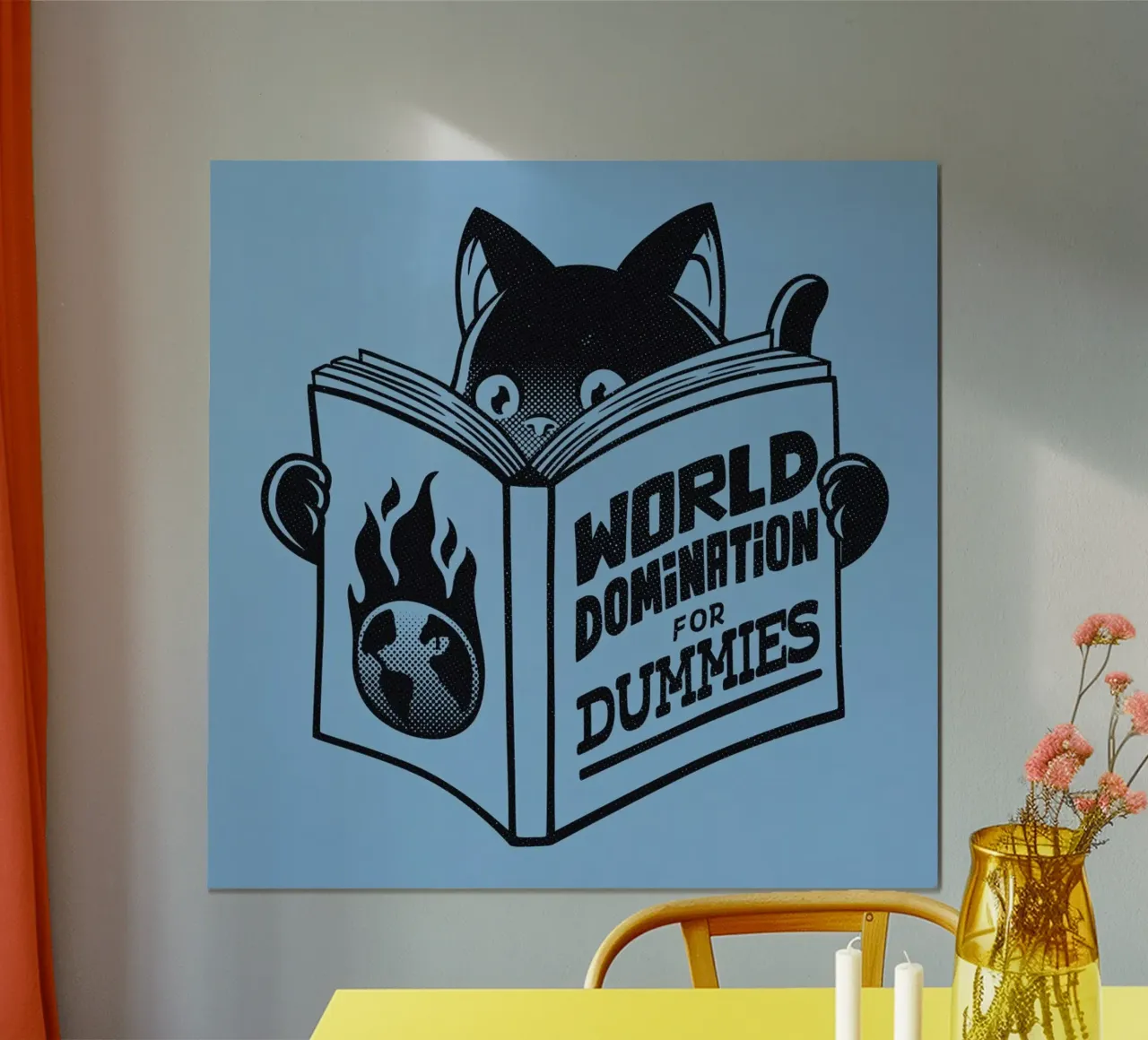 World Domination For Beginners carta hahnemühle da Tobe Fonseca