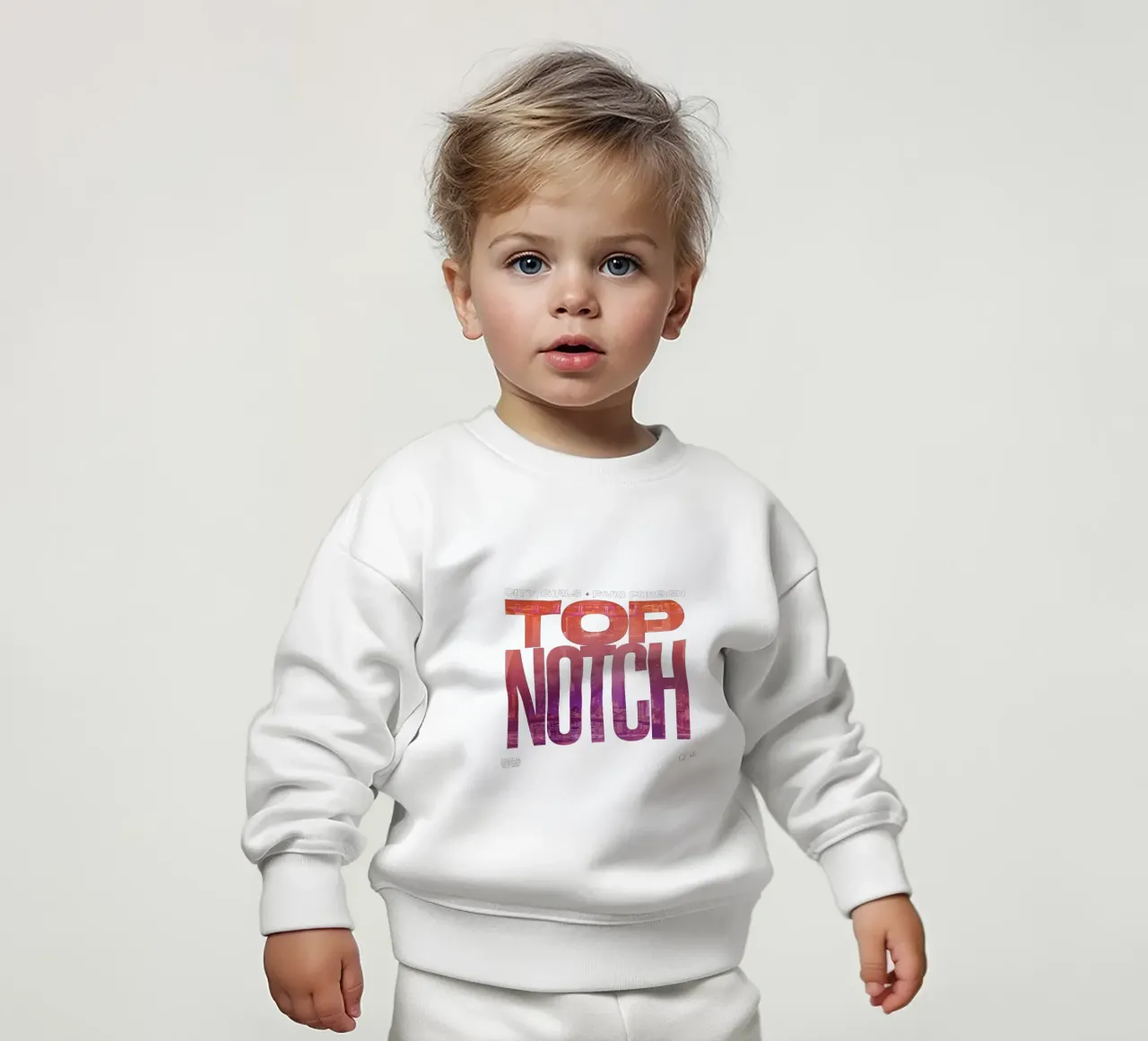 Top Notch felpa neonato da Natasha Shop