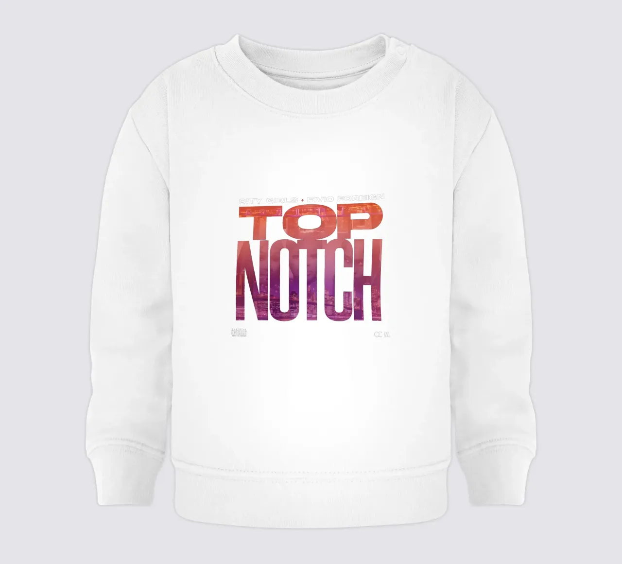 Top Notch felpa neonato da Natasha Shop