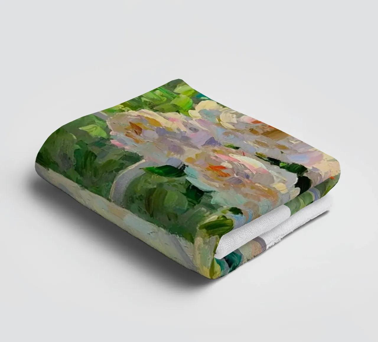vaso di fiori bouquet decorazione domestica claude monet asciugamano da bagno da belong shop