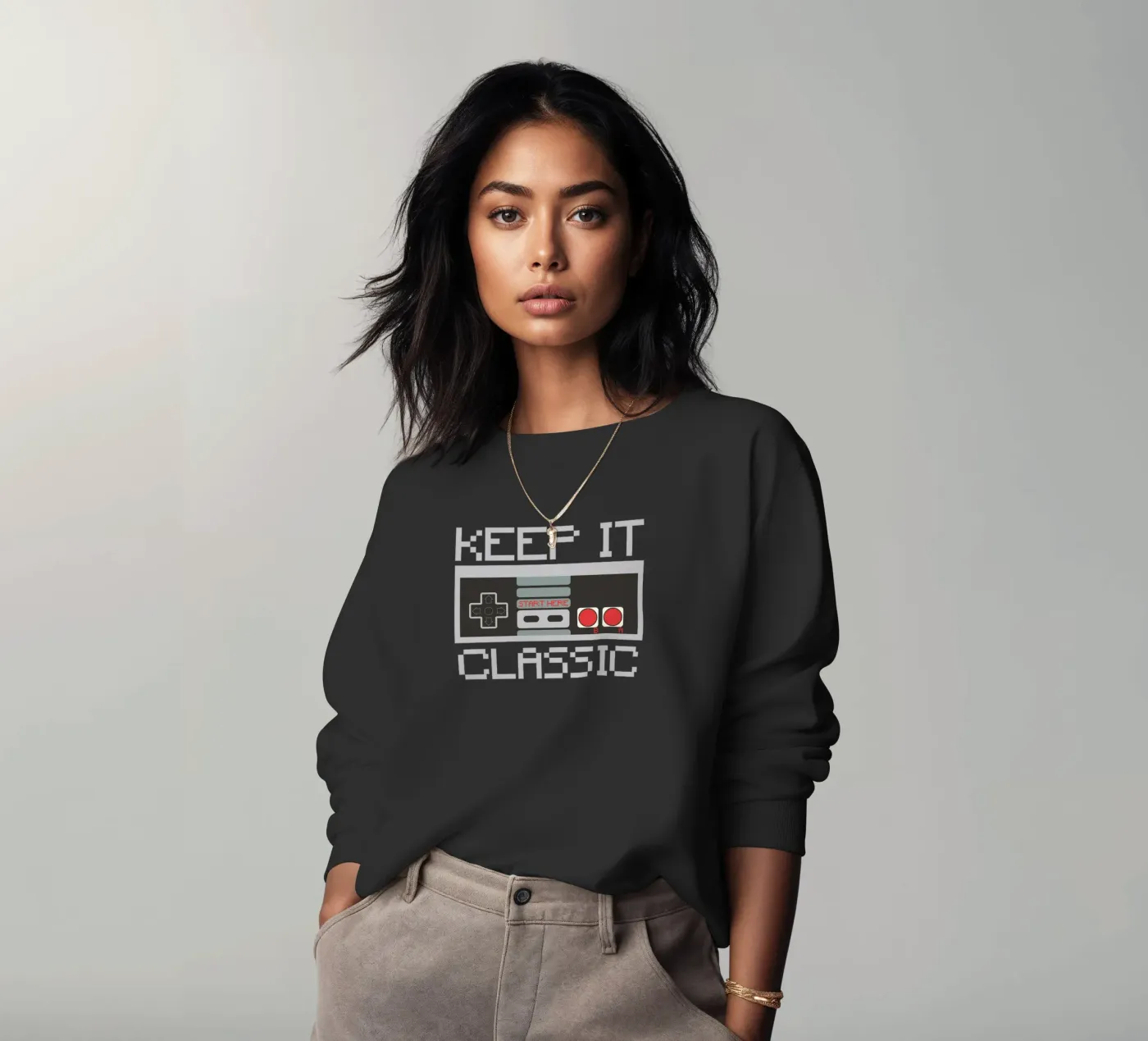 KEEP IT CLASSIC felpa da edsonramosart