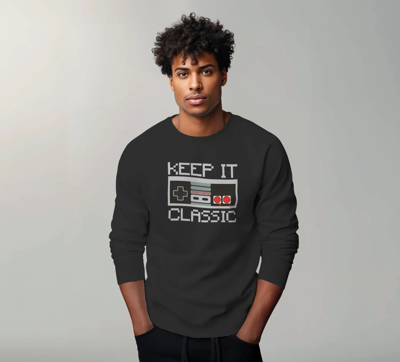 KEEP IT CLASSIC felpa da edsonramosart