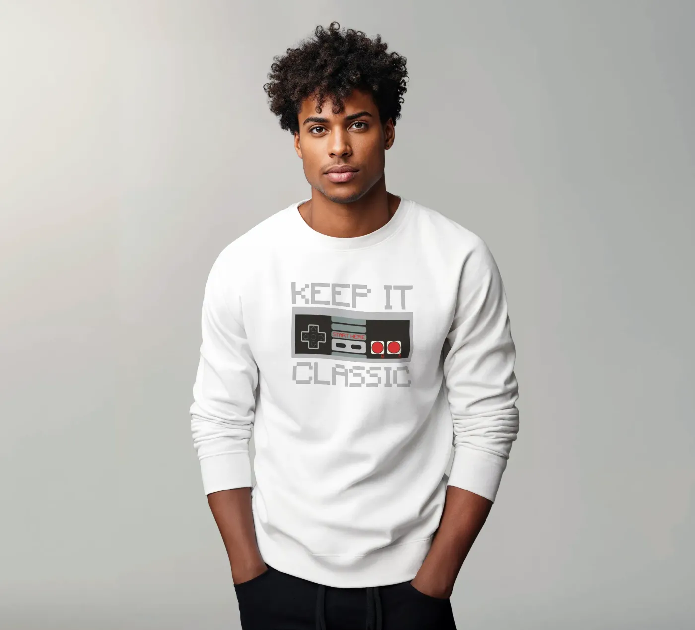 KEEP IT CLASSIC felpa da edsonramosart