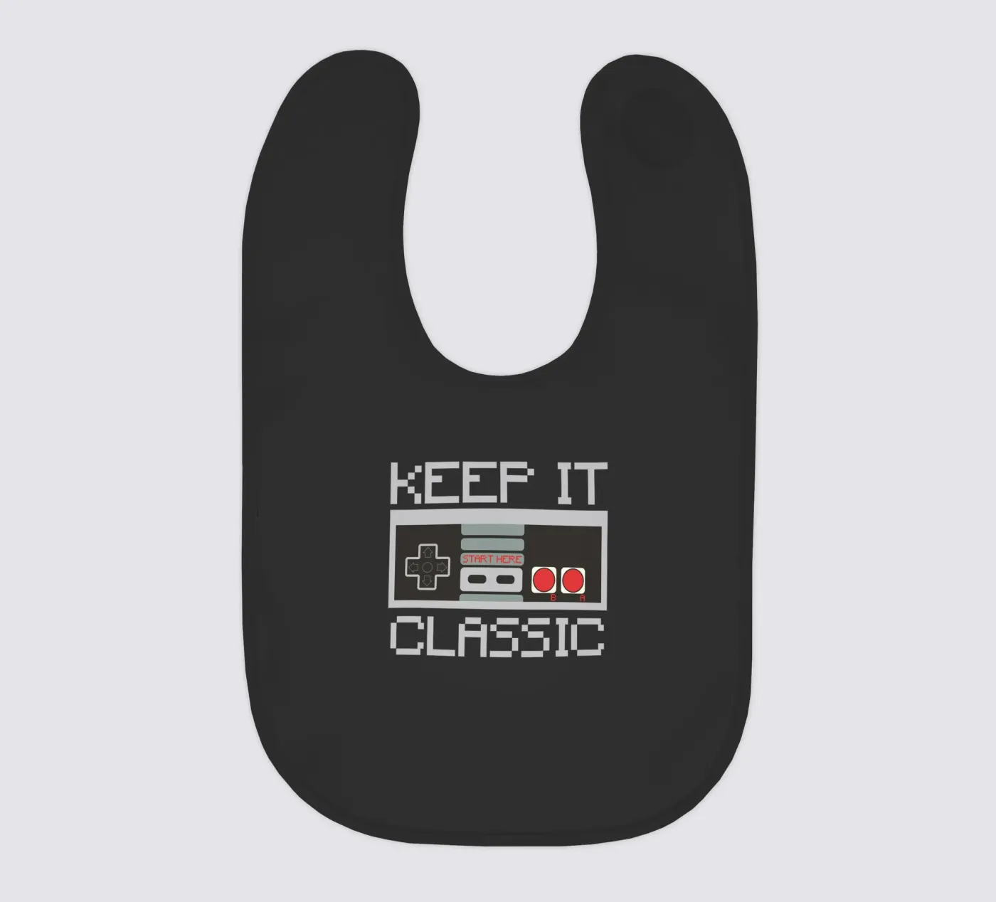 KEEP IT CLASSIC bavaglino da edsonramosart