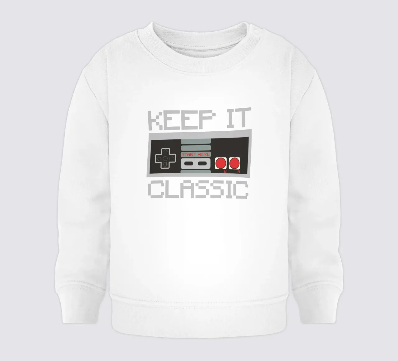 KEEP IT CLASSIC felpa neonato da edsonramosart